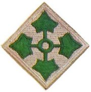 of the United States Army Fourth Infantry Division (Mechanized).