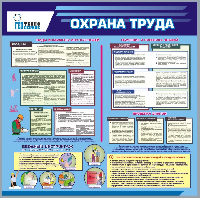 "Как оформить уголок по охране труда"