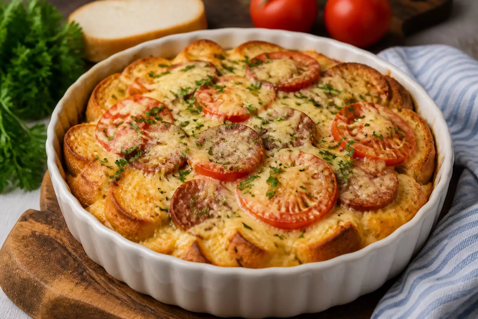 Как создать вкуснейший пирог из остатков продуктов: всего 4 ингредиента и эффект пиццы!
